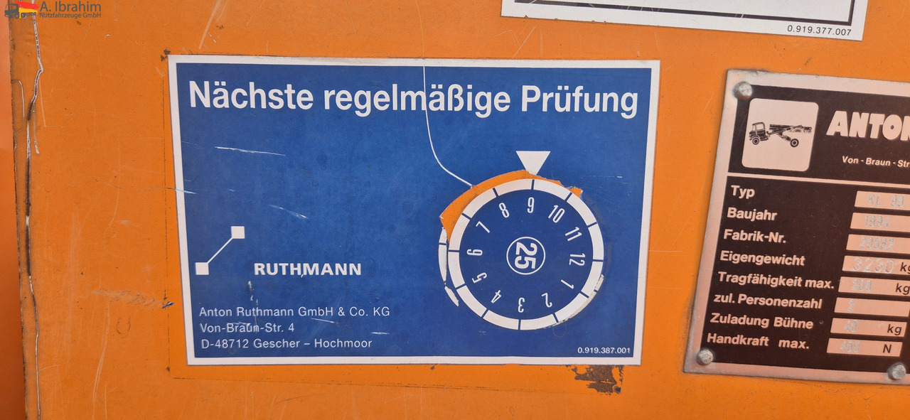 Лизинг на Mercedes-Benz 410D Ruthmann KL 90 Topzustand UVV gültig Mercedes-Benz 410D Ruthmann KL 90 Topzustand UVV gültig: снимка 6
