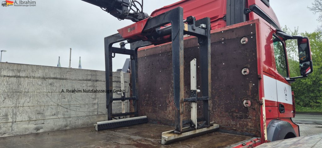 Mercedes-Benz DB 2545 HIAB 166 mit Zange. Lift-Lenkachse einsatzbereit - Бордови камион, Камион с кран: снимка 3 Mercedes-Benz DB 2545 HIAB 166 mit Zange. Lift-Lenkachse einsatzbereit - Бордови камион, Камион с кран: снимка 3