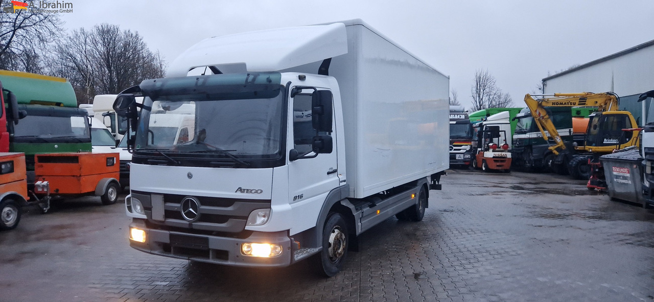 Mercedes-Benz DB 816, LBW deutsches Fahrzeug, 1. Hand - Лекотоварен автомобил фургон: снимка 1 Mercedes-Benz DB 816, LBW deutsches Fahrzeug, 1. Hand - Лекотоварен автомобил фургон: снимка 1