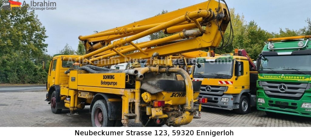 Mercedes-Benz LK 1617, Schwing Betonpumpe, Oldtimer - Миксер-помпа: снимка 5 Mercedes-Benz LK 1617, Schwing Betonpumpe, Oldtimer - Миксер-помпа: снимка 5