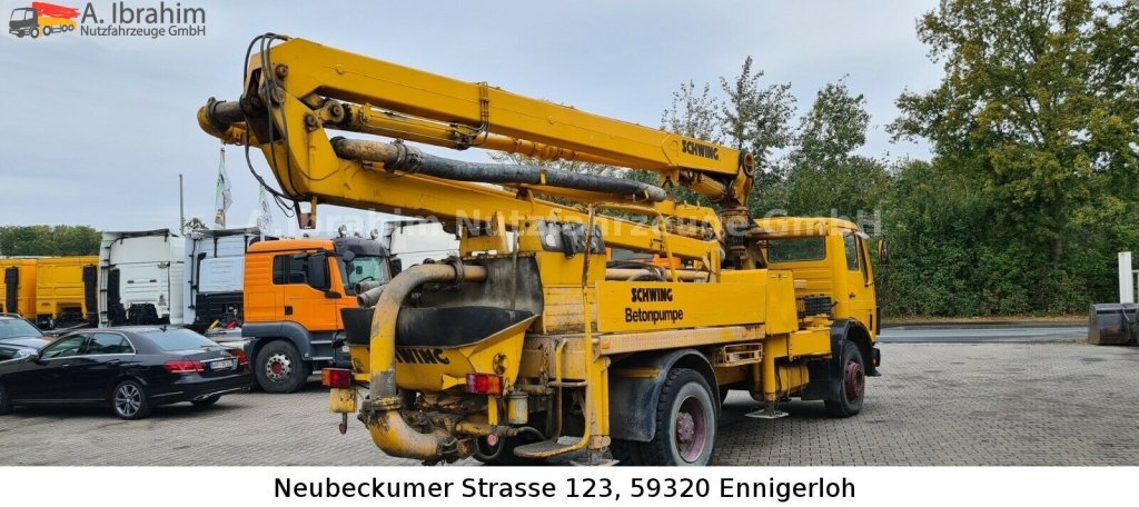 Mercedes-Benz LK 1617, Schwing Betonpumpe, Oldtimer - Миксер-помпа: снимка 2 Mercedes-Benz LK 1617, Schwing Betonpumpe, Oldtimer - Миксер-помпа: снимка 2