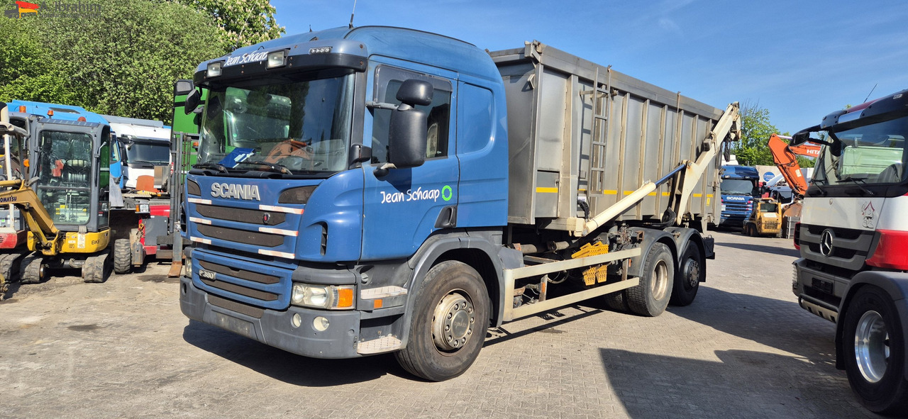 Scania P 380 Edelstahlkipper Tierentsorgung - Самосвал камион: снимка 1 Scania P 380 Edelstahlkipper Tierentsorgung - Самосвал камион: снимка 1