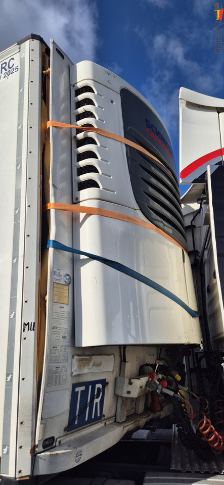 Schmitz SKO 24 Stirnwandschaden, voll fahrbereit Schmitz Kühlaggregat - Рефрижератор полуремарке: снимка 2 Schmitz SKO 24 Stirnwandschaden, voll fahrbereit Schmitz Kühlaggregat - Рефрижератор полуремарке: снимка 2