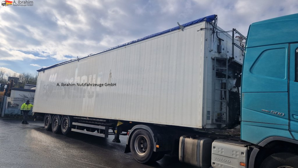 Schmitz SW 24 Schubboden, Liftachse,Ersatzradhalterung Kabelfernbedienung, Trichter - С плъзгащ под полуремарке: снимка 1 Schmitz SW 24 Schubboden, Liftachse,Ersatzradhalterung Kabelfernbedienung, Trichter - С плъзгащ под полуремарке: снимка 1