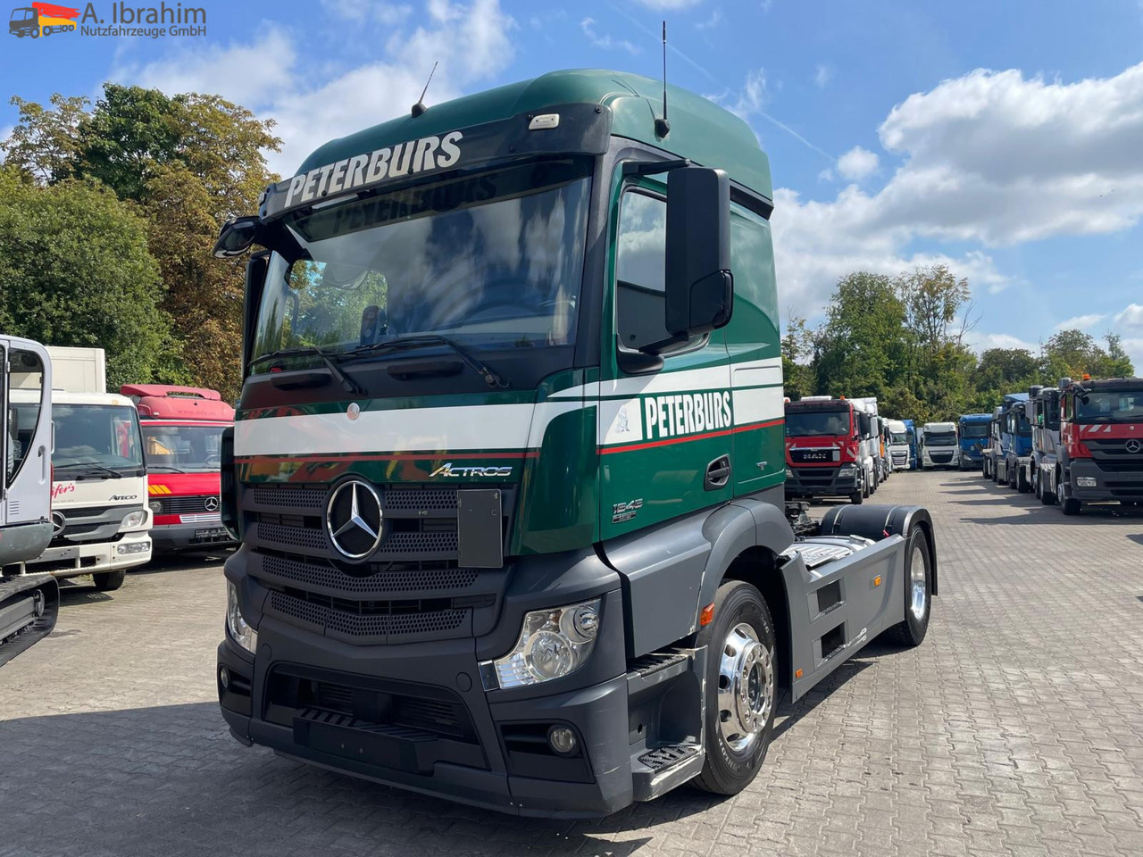 Mercedes-Benz 1845 Kipphydraulik, Retarder, Kompressor 4x2 - Влекач: снимка 1 Mercedes-Benz 1845 Kipphydraulik, Retarder, Kompressor 4x2 - Влекач: снимка 1