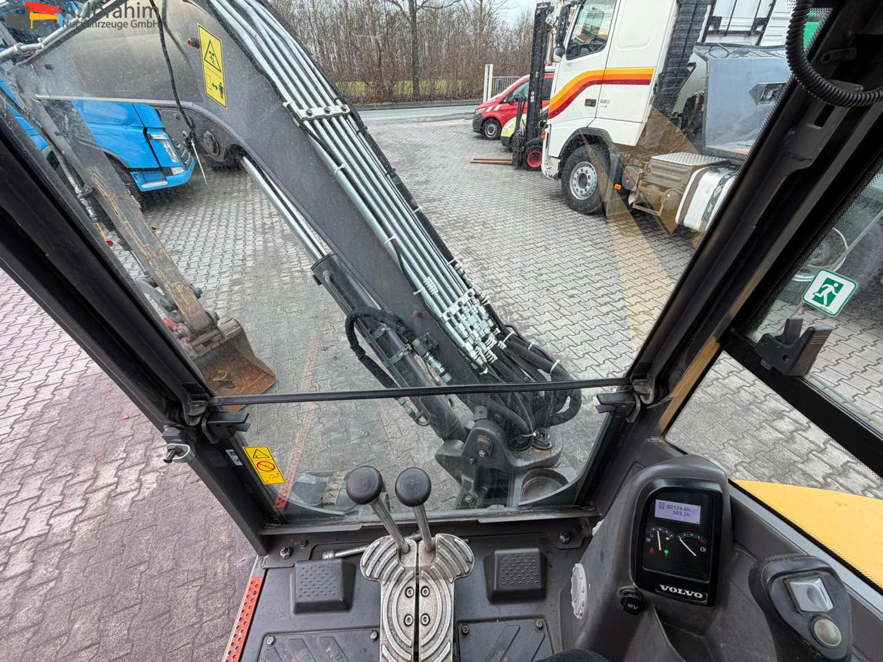 Volvo ECR50D Schnellwechsler | Klima | Hammerhydraulik | deutsche Maschine - Мини багер: снимка 4 Volvo ECR50D Schnellwechsler | Klima | Hammerhydraulik | deutsche Maschine - Мини багер: снимка 4