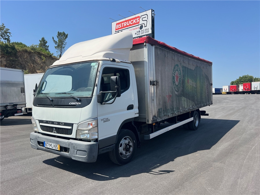 Mitsubishi 7C18 - Камион с брезент: снимка 1 Mitsubishi 7C18 - Камион с брезент: снимка 1