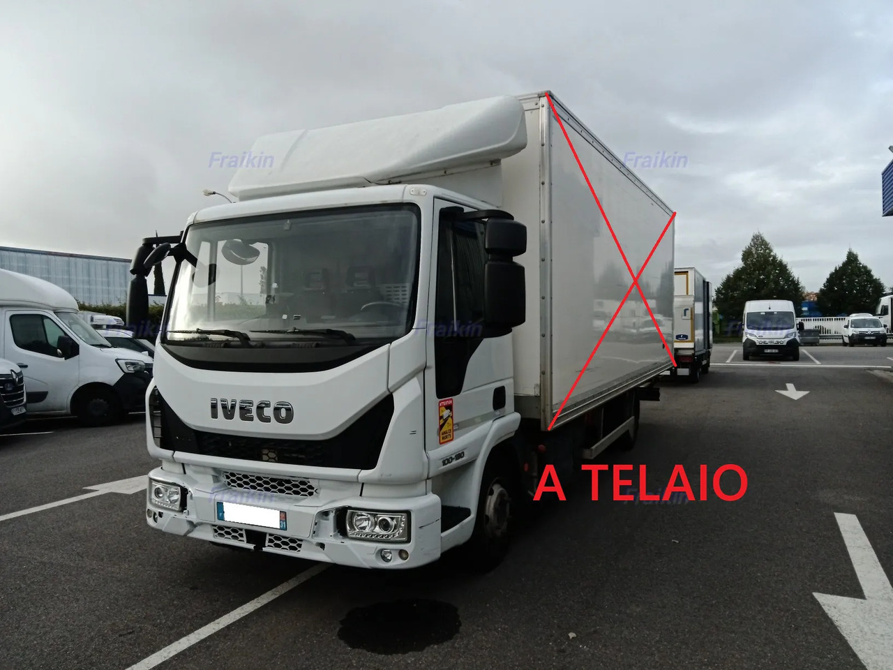IVECO EUROCARGO 100E19P - Шаси кабина: снимка 1 IVECO EUROCARGO 100E19P - Шаси кабина: снимка 1