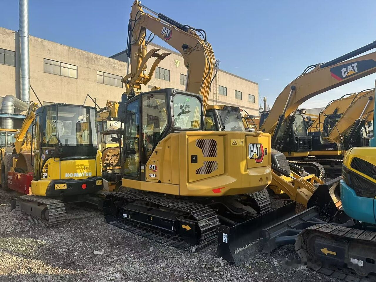 Caterpillar 307.5 - Верижен багер: снимка 5 Caterpillar 307.5 - Верижен багер: снимка 5