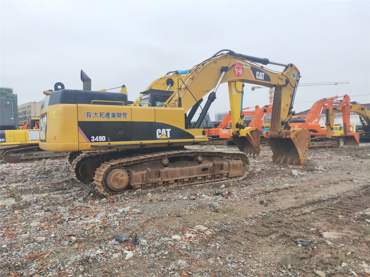 Caterpillar 349DL - Верижен багер: снимка 1 Caterpillar 349DL - Верижен багер: снимка 1