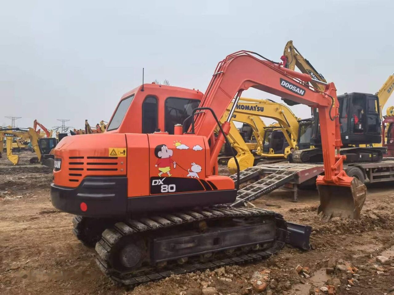 Doosan DX80 - Верижен багер: снимка 3 Doosan DX80 - Верижен багер: снимка 3