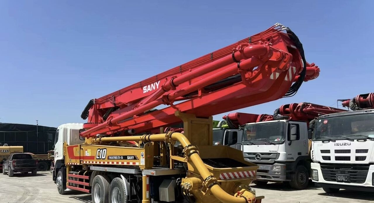 Hino Sany on chassis - Бетон помпа: снимка 2 Hino Sany on chassis - Бетон помпа: снимка 2