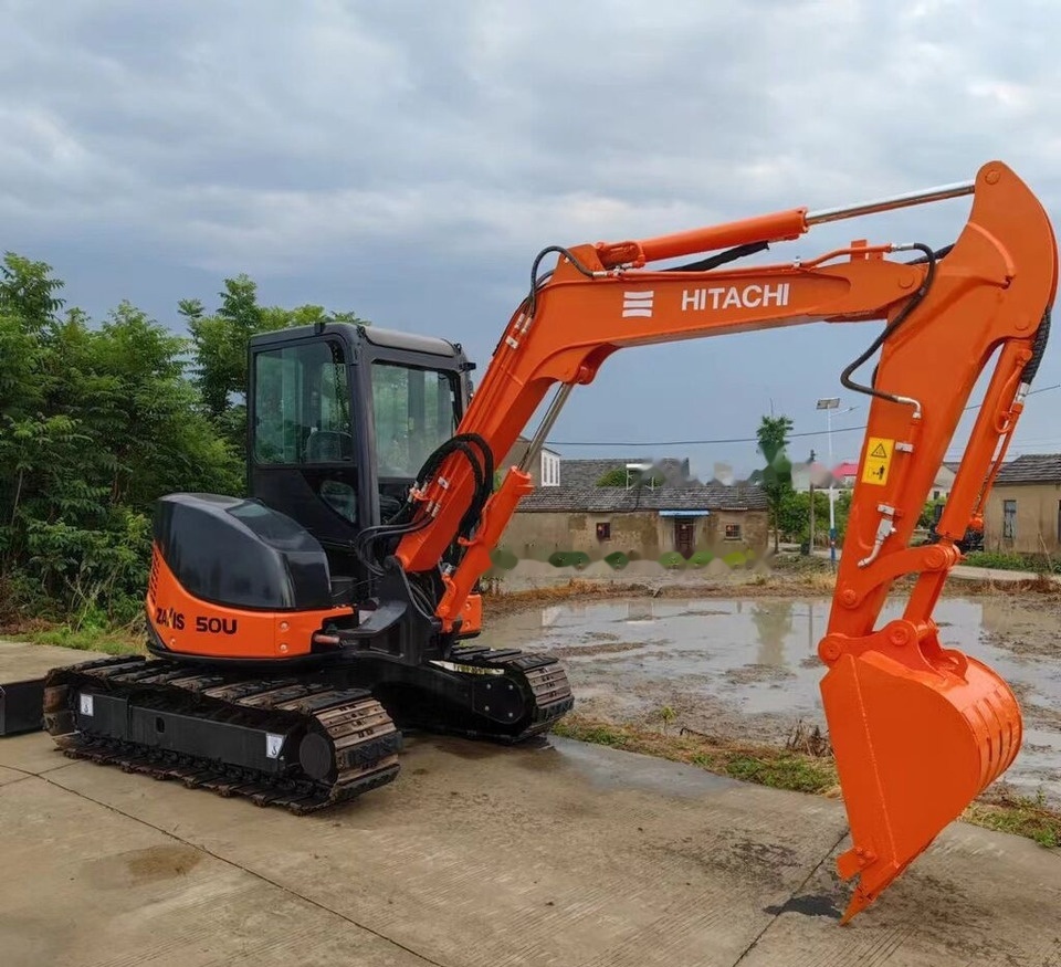 Hitachi ZX50U - Мини багер: снимка 4 Hitachi ZX50U - Мини багер: снимка 4
