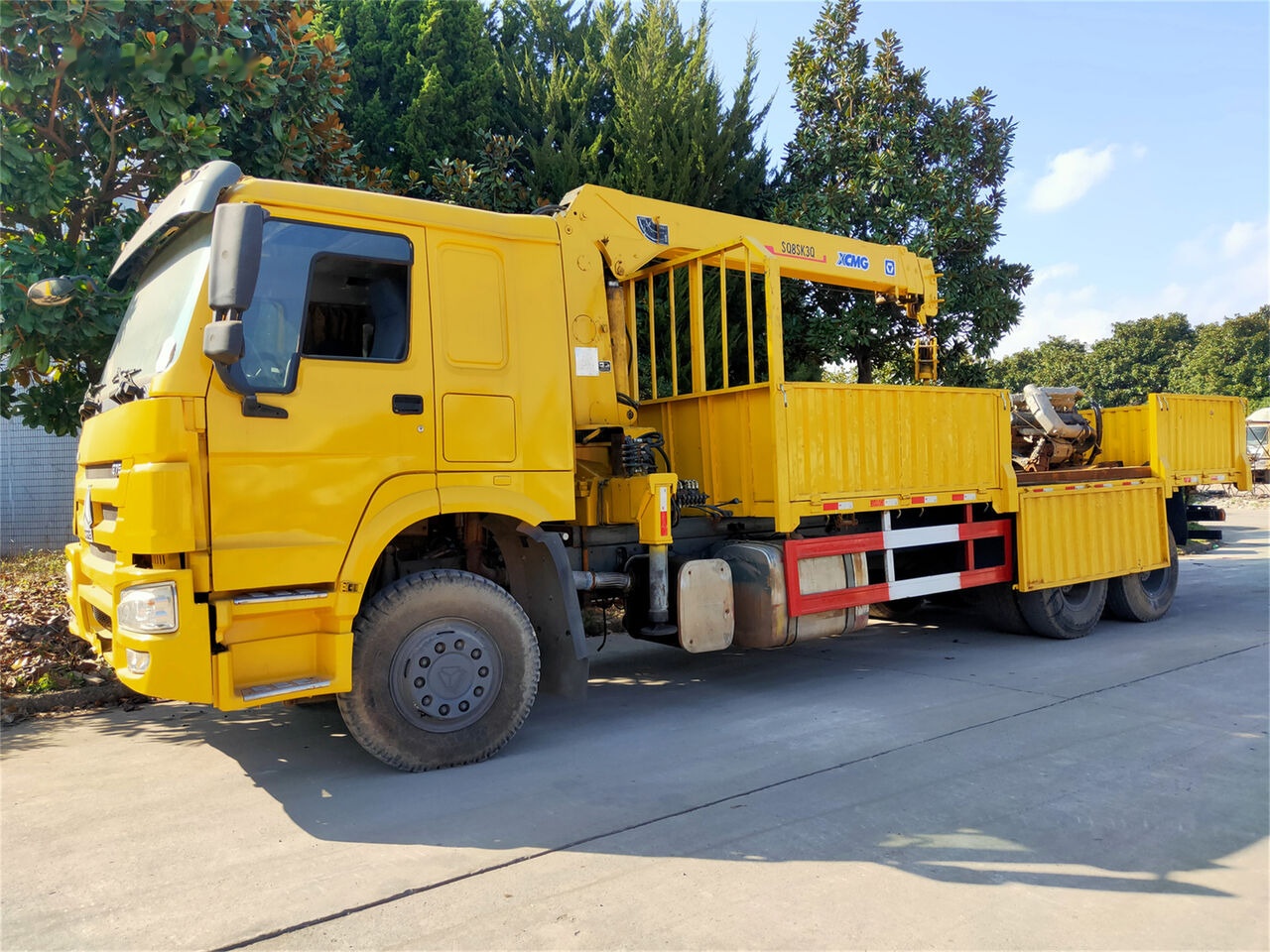 Howo 375 - Самосвал камион, Камион с кран: снимка 5 Howo 375 - Самосвал камион, Камион с кран: снимка 5