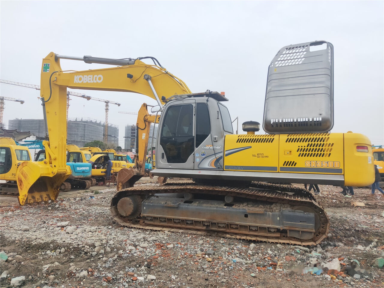 Верижен багер Kobelco SK350D: снимка 6 Верижен багер Kobelco SK350D: снимка 6