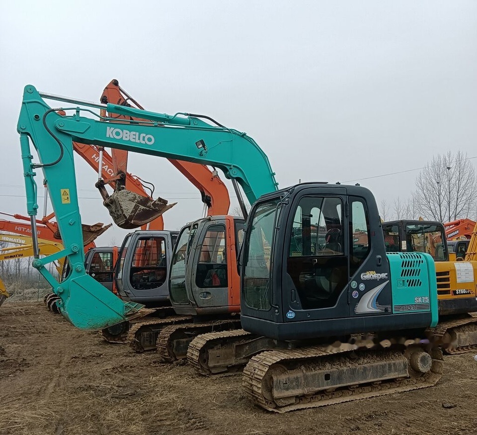 Kobelco SK75-8 - Верижен багер: снимка 1 Kobelco SK75-8 - Верижен багер: снимка 1
