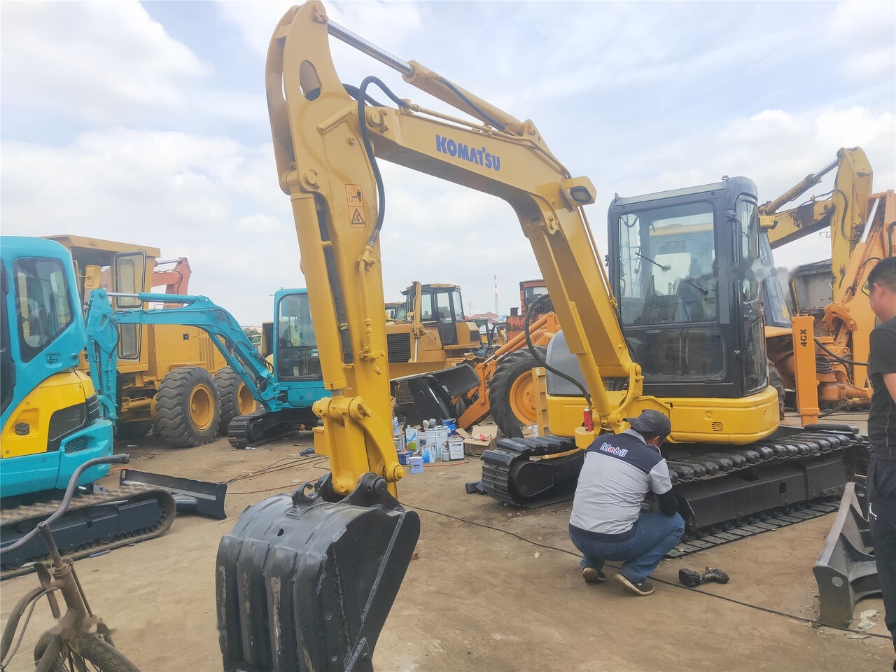 Komatsu PC50MR - Мини багер: снимка 5 Komatsu PC50MR - Мини багер: снимка 5