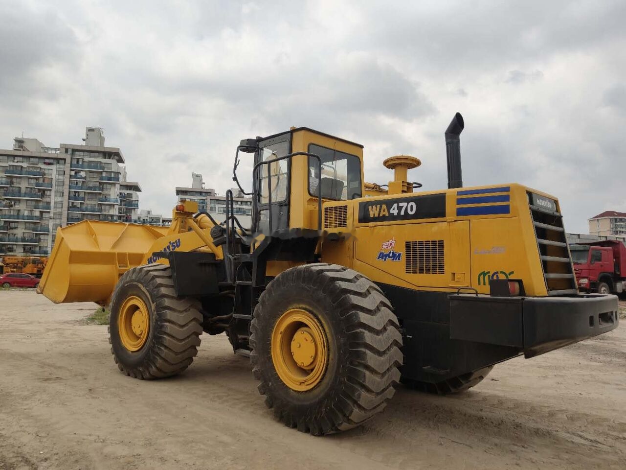 Komatsu WA470 - Колесен товарач: снимка 4 Komatsu WA470 - Колесен товарач: снимка 4