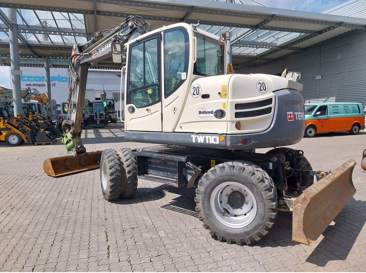 Terex TW 110 -GA IIIB Allradlenkung - Колесен багер: снимка 1 Terex TW 110 -GA IIIB Allradlenkung - Колесен багер: снимка 1