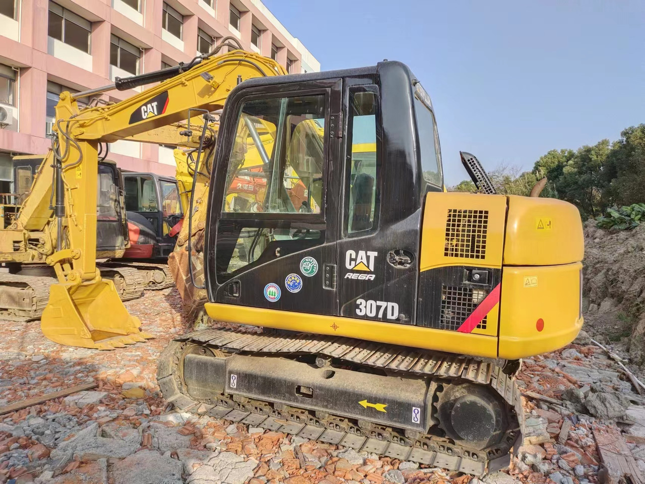 CATERPILLAR 307D - Мини багер: снимка 1 CATERPILLAR 307D - Мини багер: снимка 1