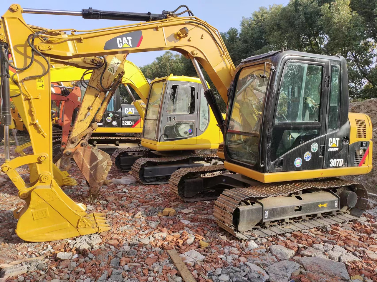 CATERPILLAR 307D - Мини багер: снимка 2 CATERPILLAR 307D - Мини багер: снимка 2