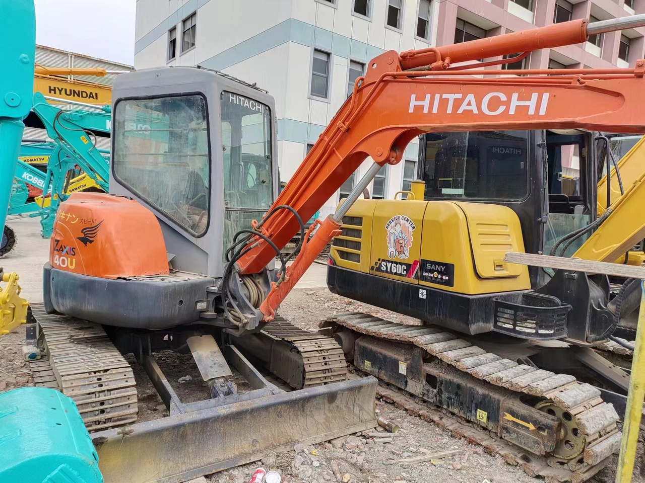 HITACHI ZX40U - Мини багер: снимка 4 HITACHI ZX40U - Мини багер: снимка 4