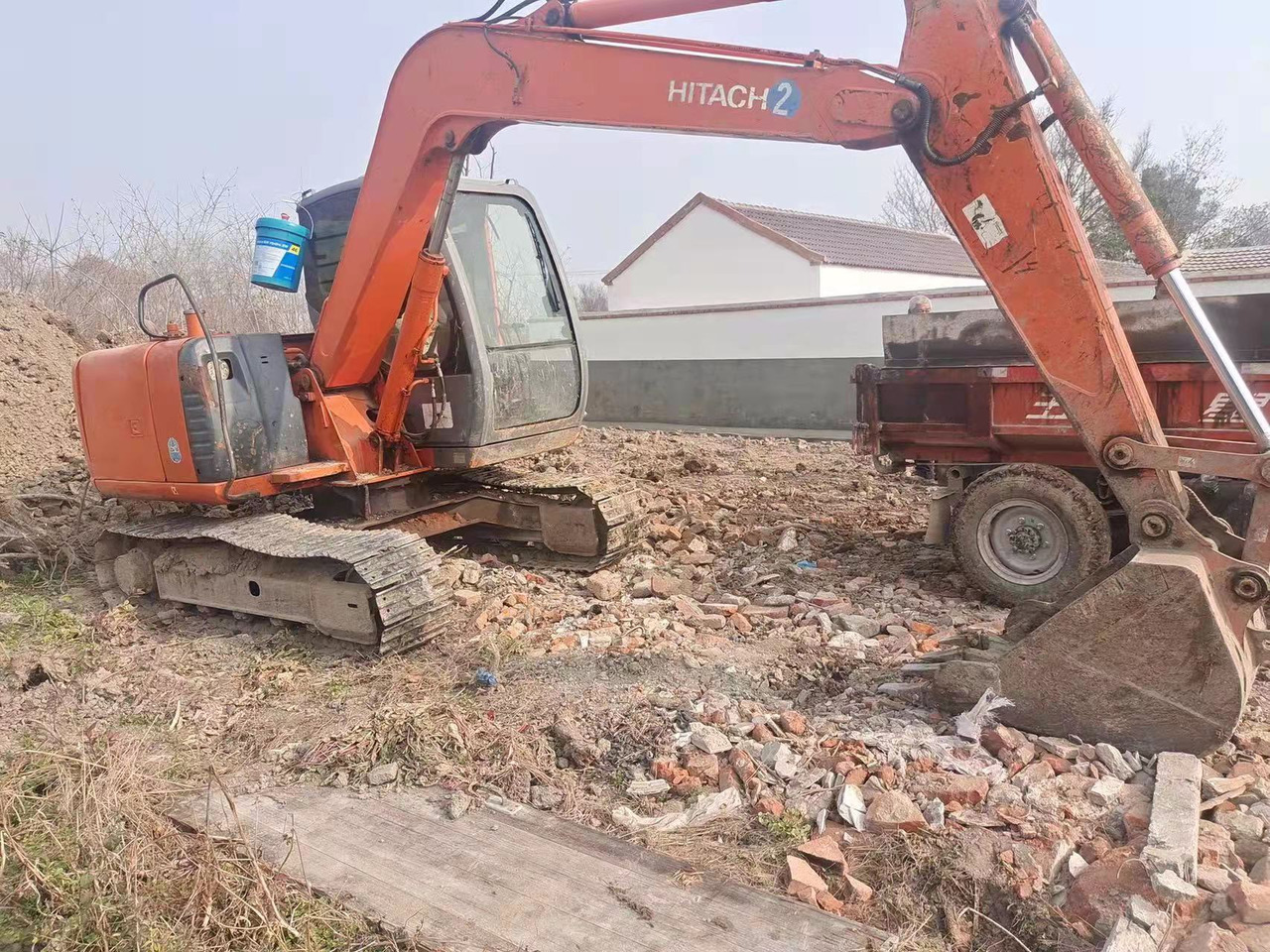 HITACHI ZX70 - Мини багер: снимка 3 HITACHI ZX70 - Мини багер: снимка 3