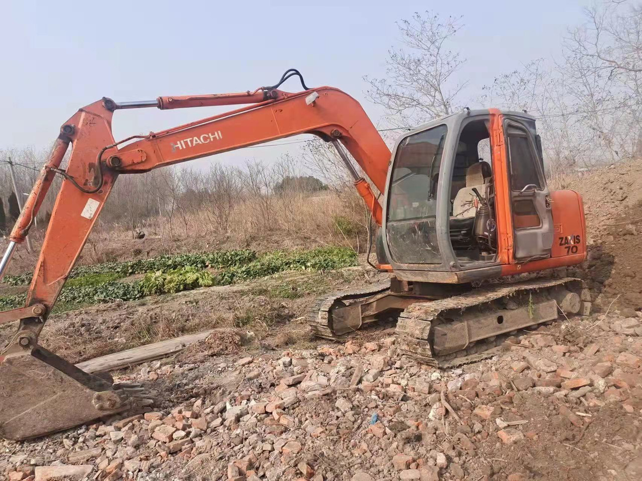 HITACHI ZX70 - Мини багер: снимка 1 HITACHI ZX70 - Мини багер: снимка 1