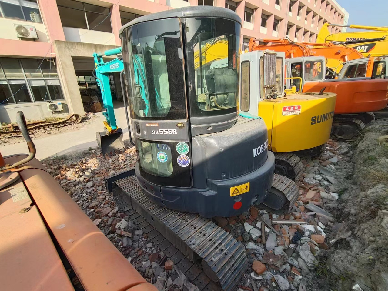 Мини багер KOBELCO SK55SR: снимка 6