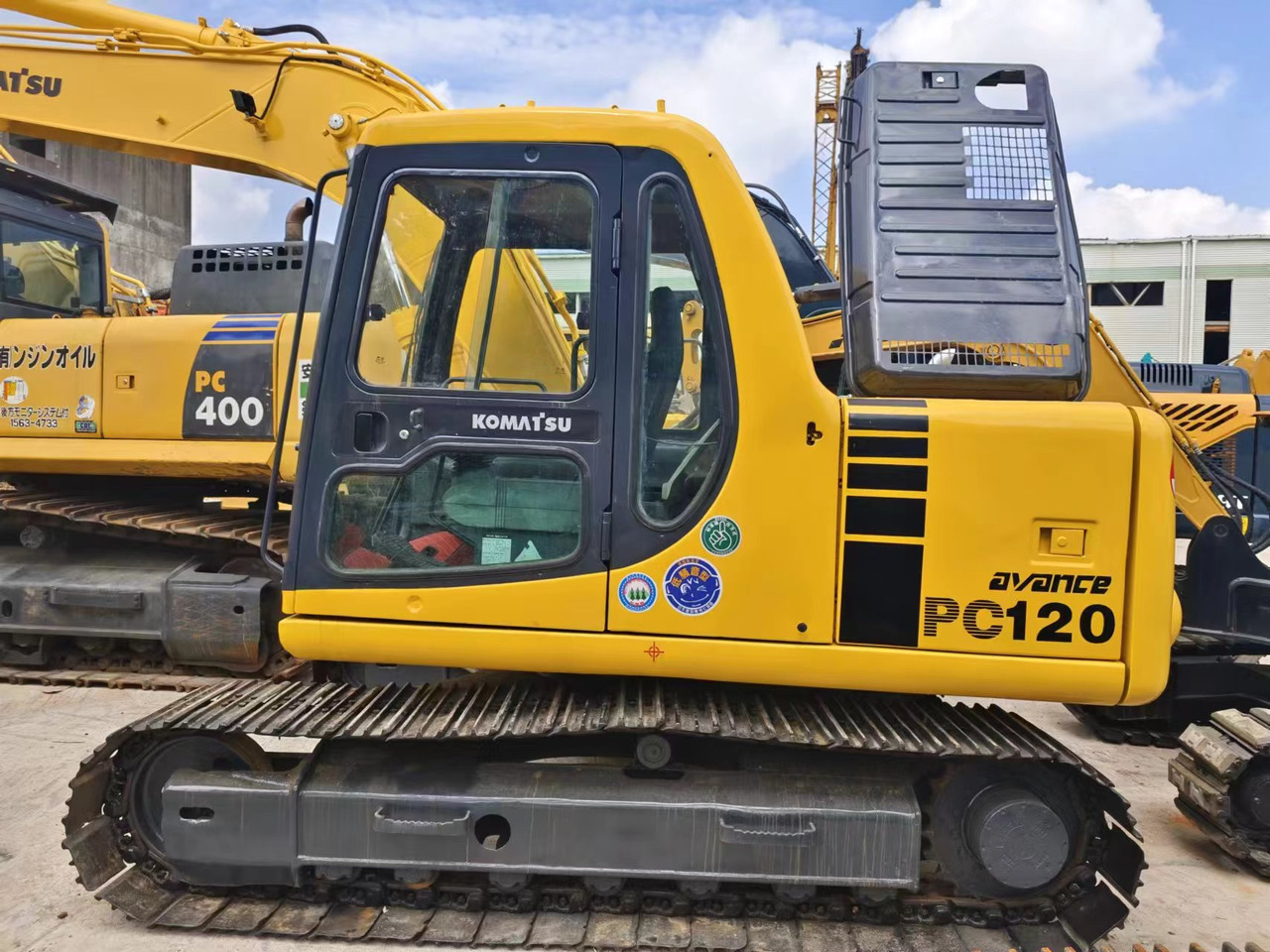 KOMATSU PC120-6 - Верижен багер: снимка 1 KOMATSU PC120-6 - Верижен багер: снимка 1