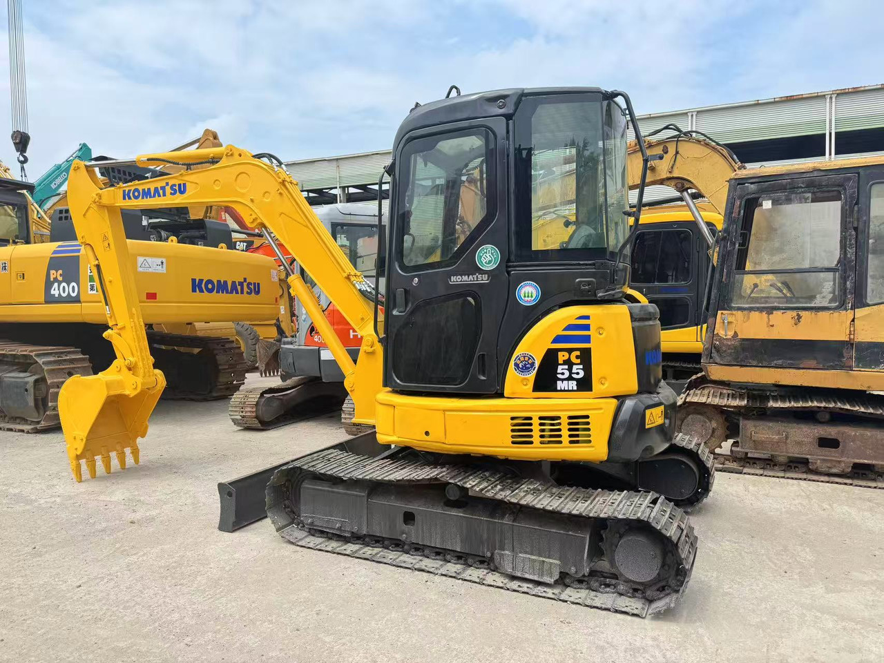KOMATSU PC55 PC55MR PC56 PC60 - Мини багер: снимка 2 KOMATSU PC55 PC55MR PC56 PC60 - Мини багер: снимка 2