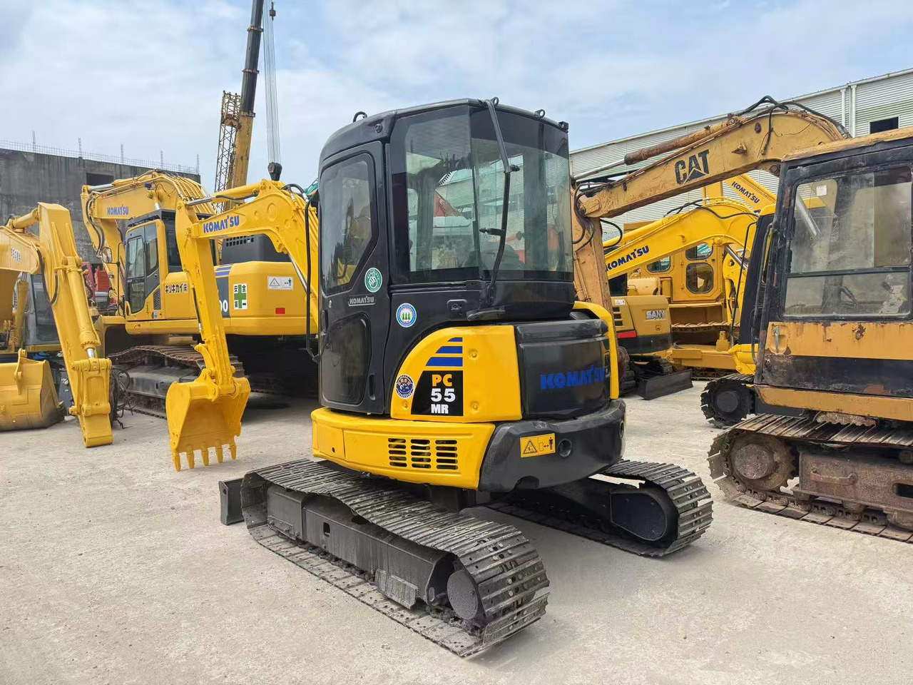KOMATSU PC55 PC55MR PC56 PC60 - Мини багер: снимка 5 KOMATSU PC55 PC55MR PC56 PC60 - Мини багер: снимка 5