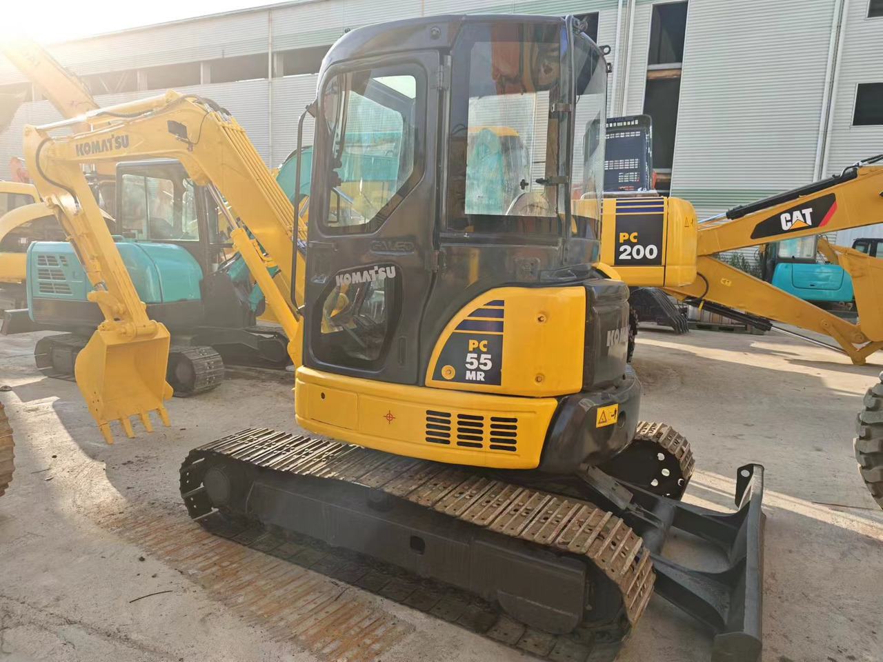 KOMATSU PC55MR-2 - Мини багер: снимка 5 KOMATSU PC55MR-2 - Мини багер: снимка 5