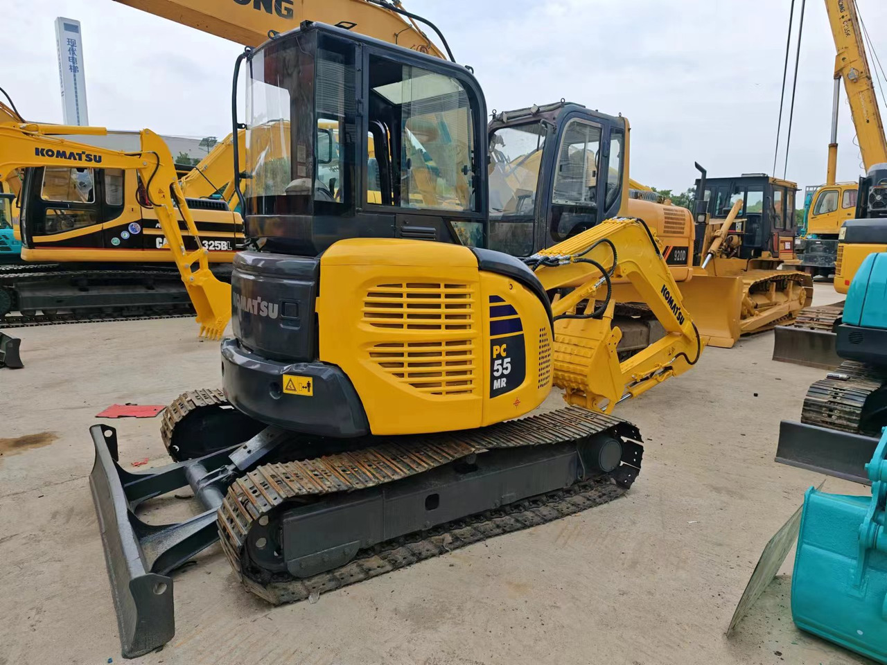 KOMATSU PC55MR-2 - Мини багер: снимка 4 KOMATSU PC55MR-2 - Мини багер: снимка 4