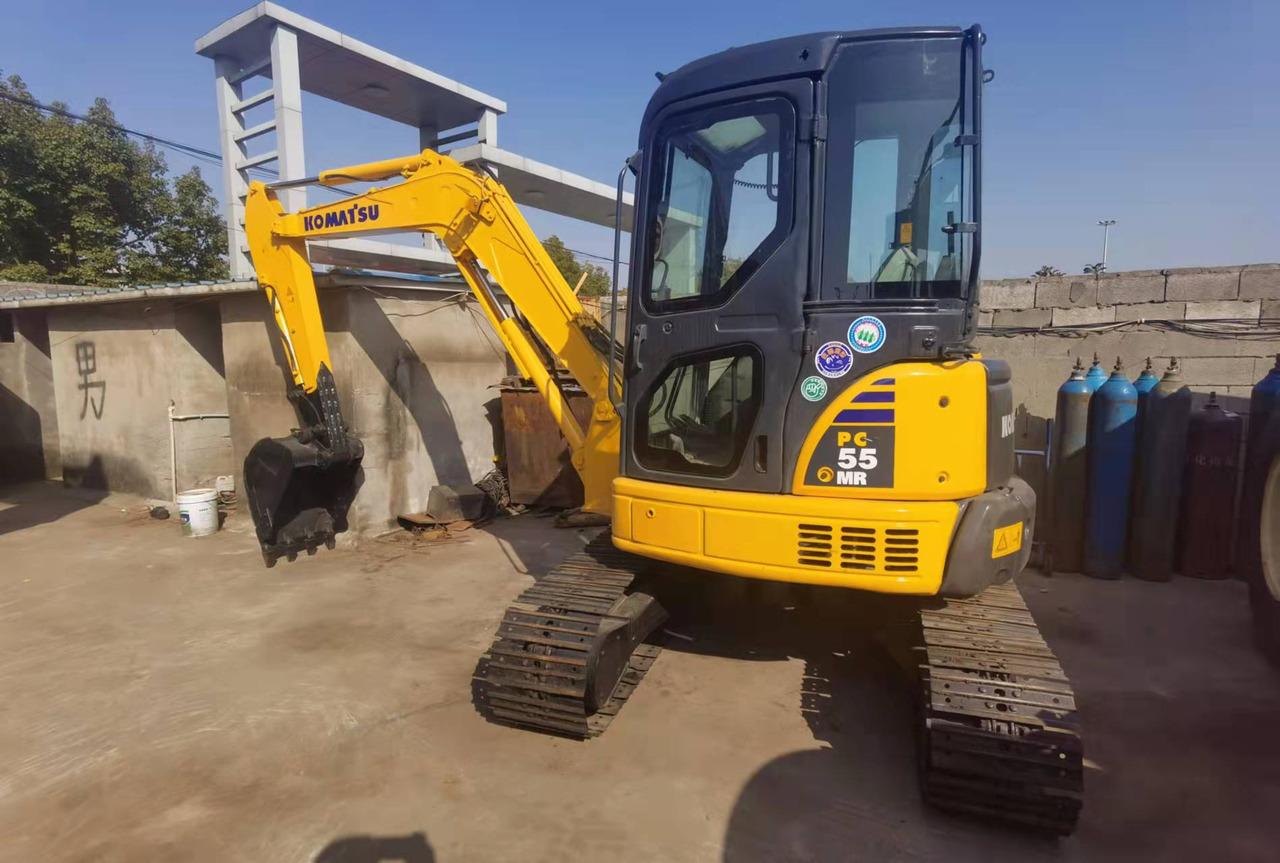 KOMATSU PC55MR-2 - Мини багер: снимка 1 KOMATSU PC55MR-2 - Мини багер: снимка 1