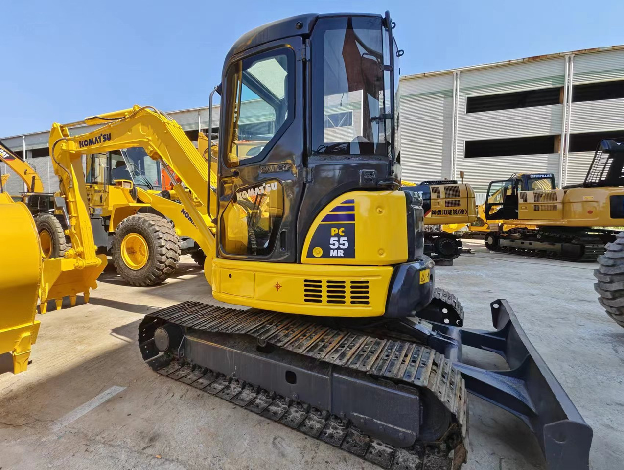 KOMATSU PC55MR - Мини багер: снимка 4 KOMATSU PC55MR - Мини багер: снимка 4