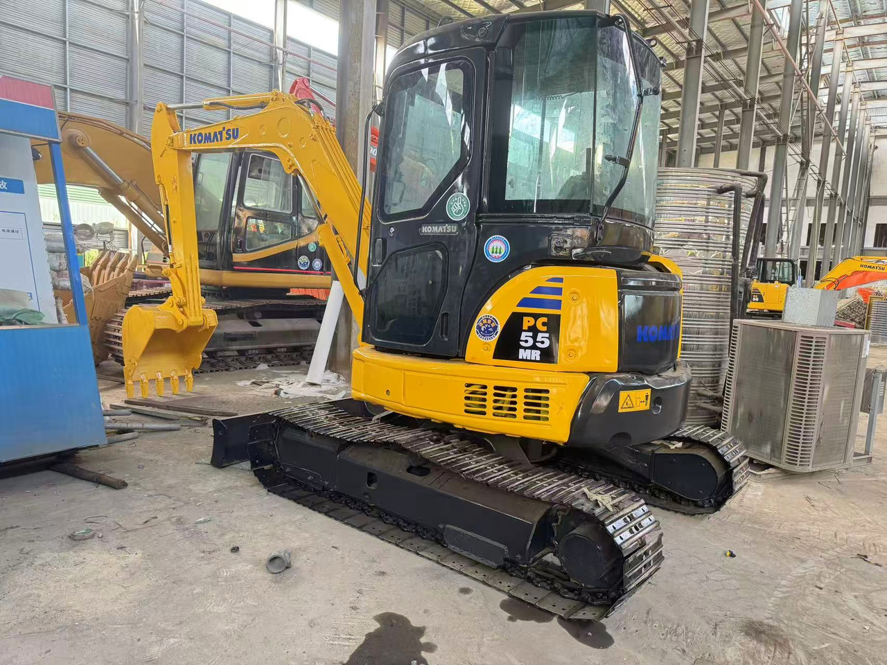 KOMATSU PC55MR - Мини багер: снимка 1 KOMATSU PC55MR - Мини багер: снимка 1