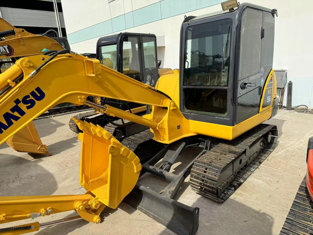 KOMATSU PC56-7 - Мини багер: снимка 2 KOMATSU PC56-7 - Мини багер: снимка 2