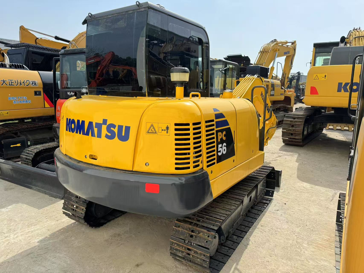 KOMATSU PC56-7 - Мини багер: снимка 1 KOMATSU PC56-7 - Мини багер: снимка 1