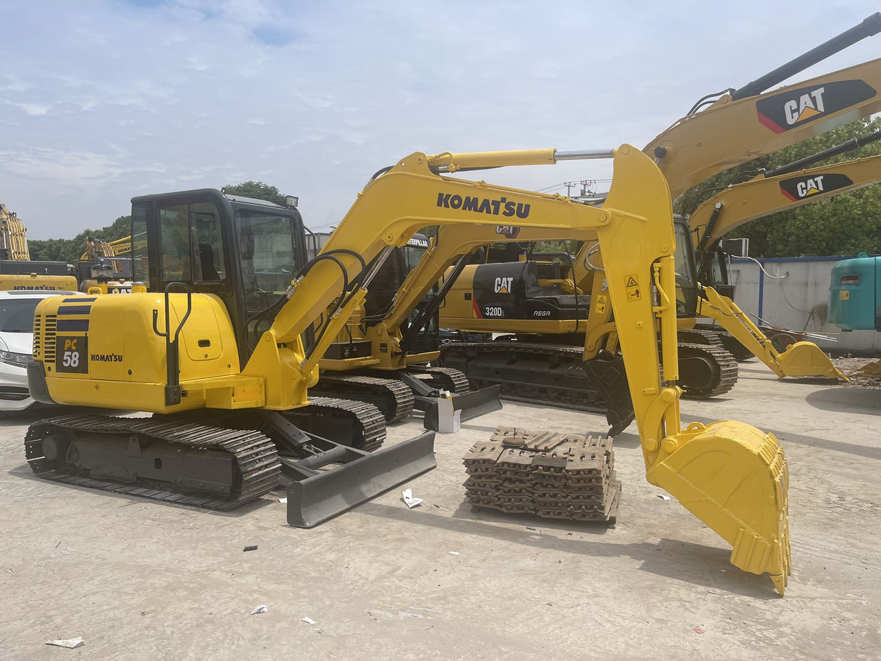 KOMATSU PC58 PC55 PC60 - Мини багер: снимка 2 KOMATSU PC58 PC55 PC60 - Мини багер: снимка 2