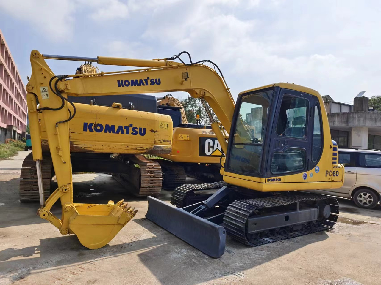 KOMATSU PC60-7 PC56 PC60 - Мини багер: снимка 5 KOMATSU PC60-7 PC56 PC60 - Мини багер: снимка 5