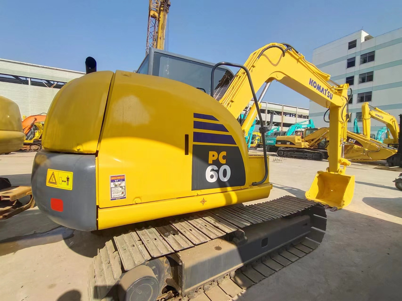 KOMATSU PC60-8 - Мини багер: снимка 4 KOMATSU PC60-8 - Мини багер: снимка 4