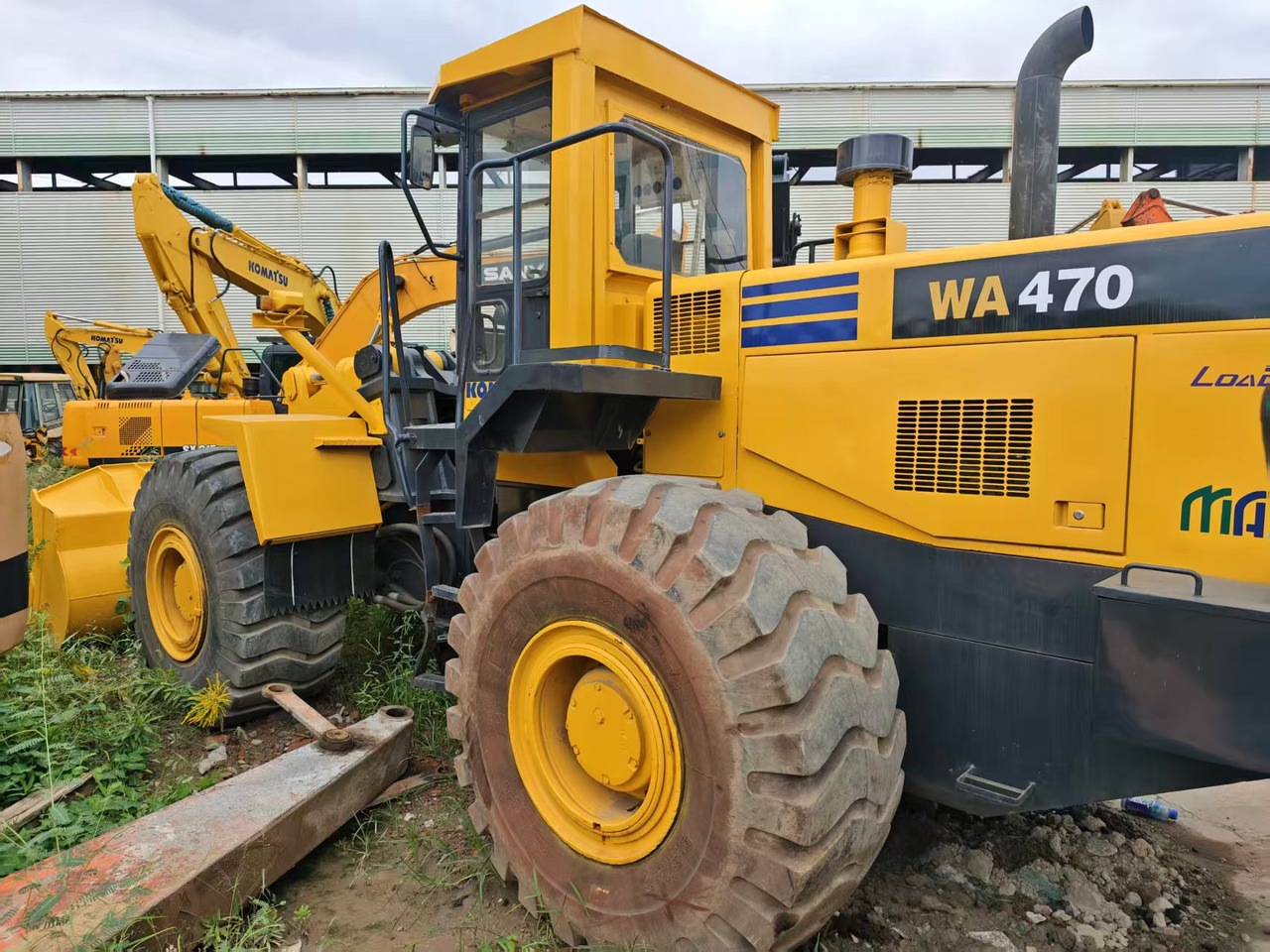 KOMATSU WA470 - Колесен товарач: снимка 1 KOMATSU WA470 - Колесен товарач: снимка 1