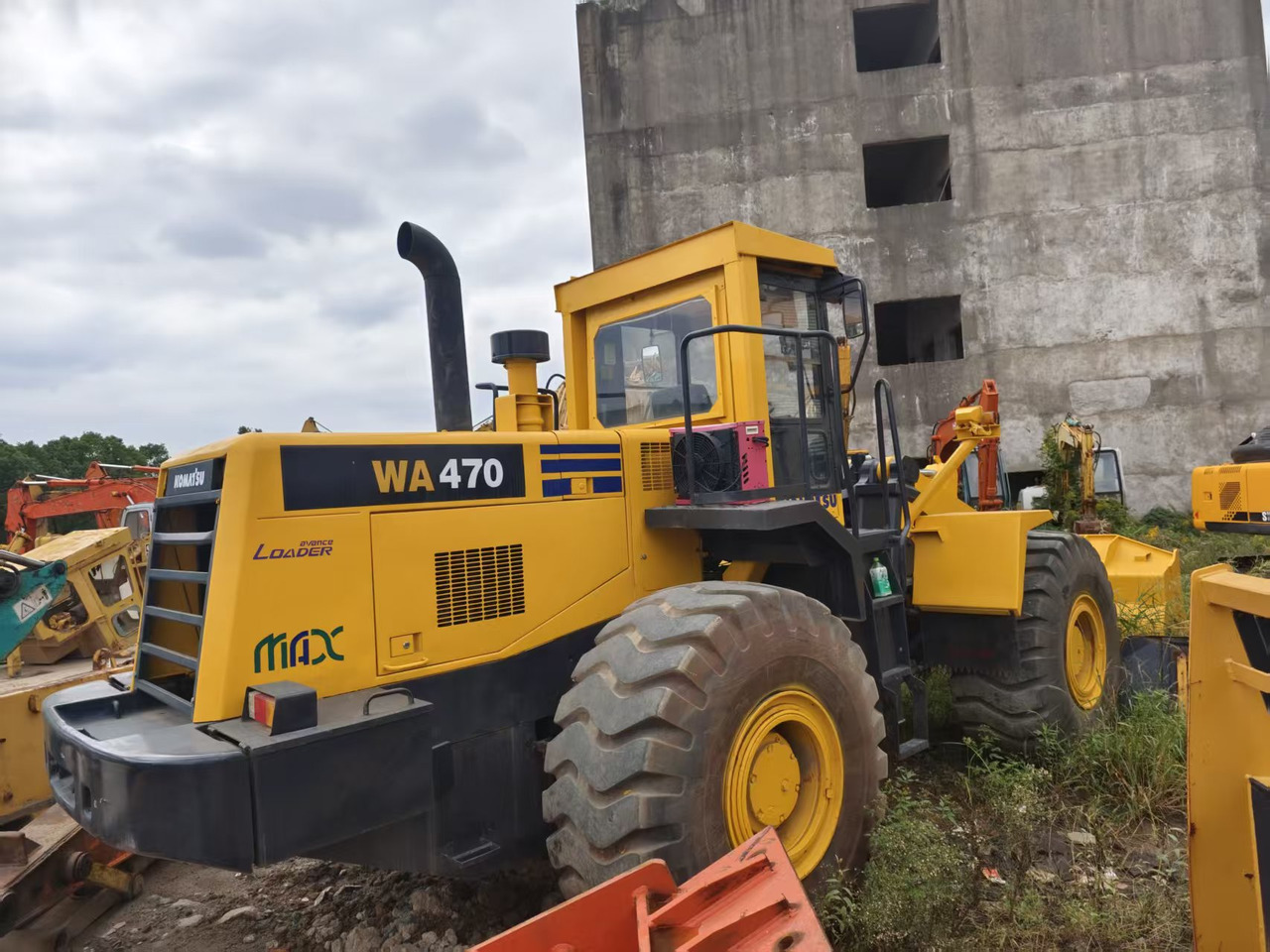 KOMATSU WA470 - Колесен товарач: снимка 2 KOMATSU WA470 - Колесен товарач: снимка 2