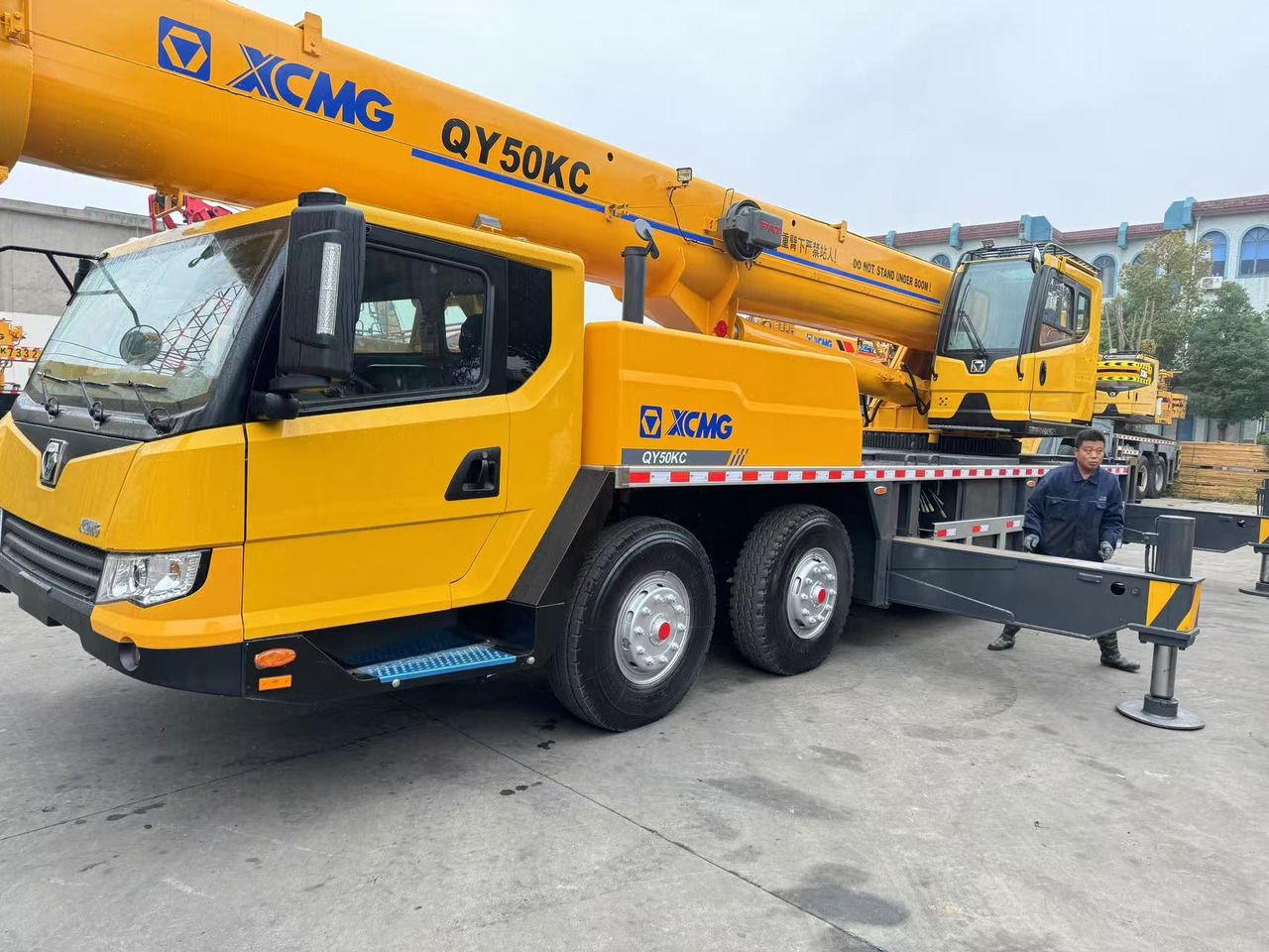 Автокран XCMG QY50KC QY50 CHINA TRUCK CRANE 50TONS: снимка 9