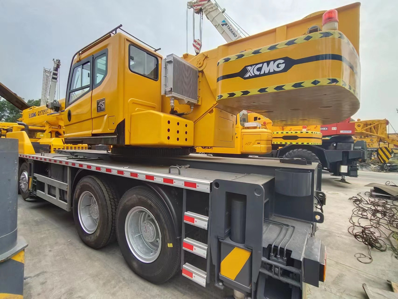 Автокран XCMG QY70KC QY70K 70tons xcmg truck crane QY50 QY100: снимка 10