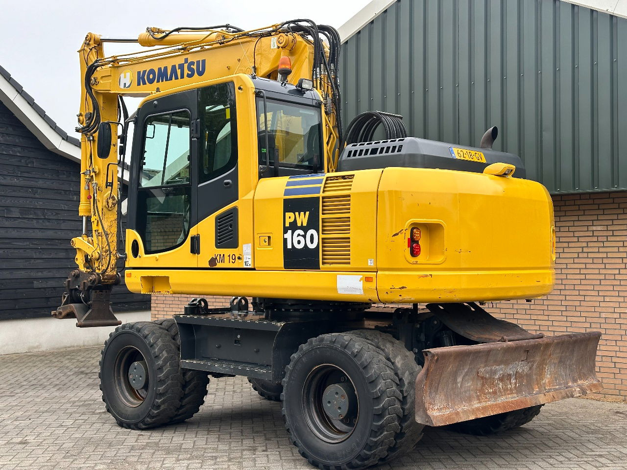 Komatsu PW160-8 - Колесен багер: снимка 3 Komatsu PW160-8 - Колесен багер: снимка 3