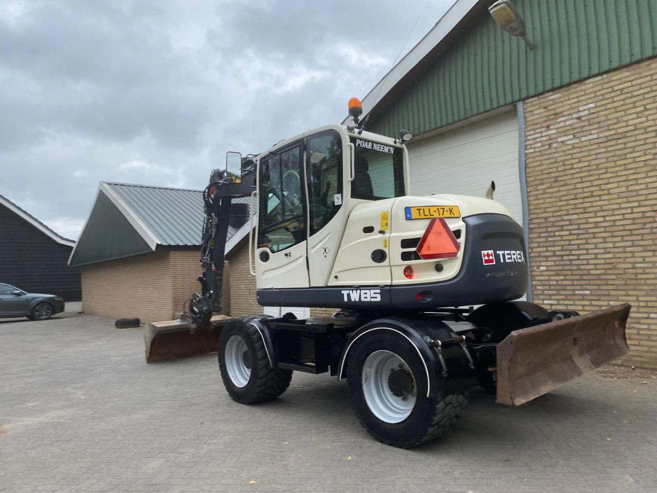 Terex TW85 - Колесен багер: снимка 3 Terex TW85 - Колесен багер: снимка 3