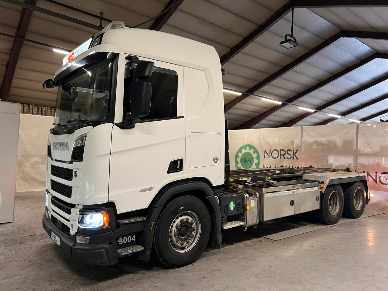 Scania R 580 med Joab krok - Мултилифт с кука камион: снимка 1 Scania R 580 med Joab krok - Мултилифт с кука камион: снимка 1