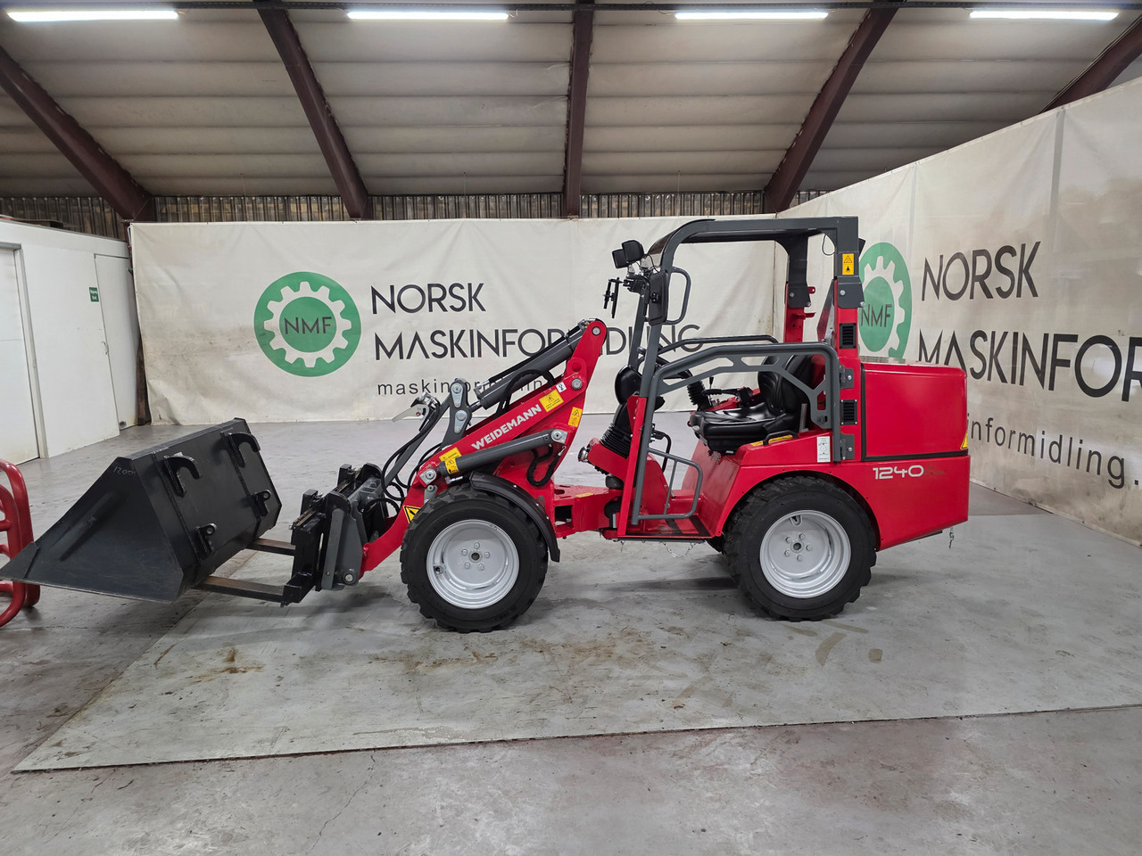 Weidemann 1240CX LP - Колесен товарач: снимка 2 Weidemann 1240CX LP - Колесен товарач: снимка 2